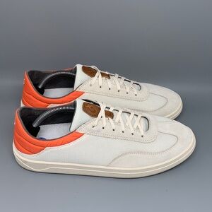 Olukai Punini Cream Orange Sneakers Men’s Sz 11.5 NEW!